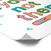 ハンドドロッドメイ引用文キッド頭が切れる引用文高揚 ポスター (角)