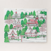 ハンドドロッドヴィンテージホリデーパズル ジグソーパズル (横)