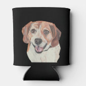 ハンドドローかわいらしドビーグルクーラーボックス 缶クーラー (裏面)