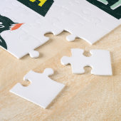 ハンドドローされたオーストラリアのアトラクション、タイポグラフィポスト ジグソーパズル (側面)