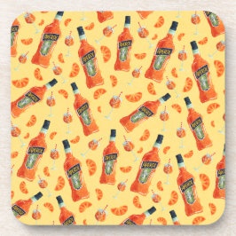 ハンドドローアペロルSpritzカクテルアワーコースター コースター