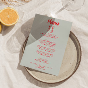 ハンドドローカラフルド予測できなシャンパン結婚レトロ メニュー