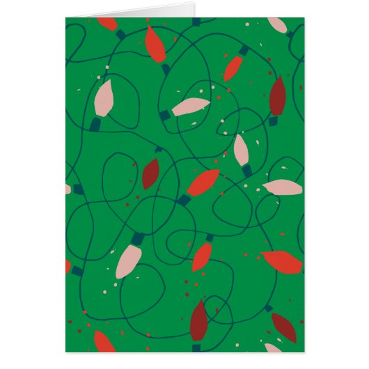 ハンドドロークリスマスイラストレーション (正面)