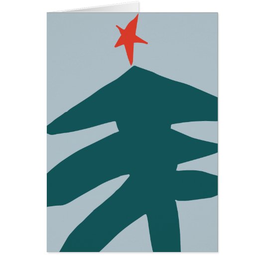 ハンドドロークリスマスイラストレーション (正面)