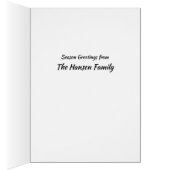 ハンドドロークリスマスイラストレーション (内側 (右))