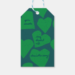 ハンドドロークリスマスイラストレーション ギフトタグ