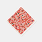 ハンドドロークリスマスイラストレーション スタンダードカクテルナプキン (角)