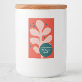 ハンドドロークリスマスイラストレーション フードラベル