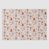 ハンドドロークリスマスブライダルシャワー共有Aレシピ 薄葉紙 (正面)