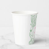 ハンドドローコケットワイザー及びホッター誕生日 紙コップ (右)