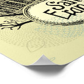 ハンドドローサンフランシスコ ポスター (角)