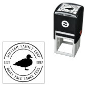 ハンドドロードアヒル&ラウンドファーム詳細エッグカートン セルフインキングスタンプ (インサイチュ)