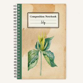 ハンドドロードウェイクロビン組パーソナライズされた成物 ノートブック