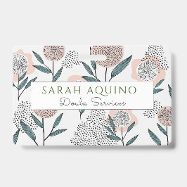 ハンドドロードダスティバラフローラドゥラ バッジ