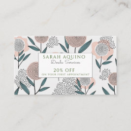 ハンドドロードドゥラダスティピーチコーラルフローラ 割引カード