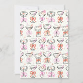 ハンドドロードドールクリスマスカクテルパーティー 招待状 (裏面)