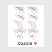 ハンドドロードパンパスコムギプランナー シール (シート)