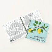 ハンドドロードレモンブランチレシピ ノートブック (内部)