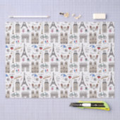 ハンドドローパリドードルズ 薄葉紙 (クラフト)