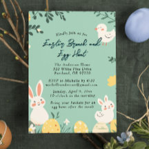 ハンドドローブブランチとイースターエッグ狩り