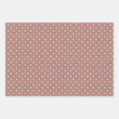 ハンドドローホリデーダイアモンズセット ラッピングペーパーシート (正面)