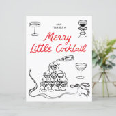 ハンドドローメリードリトルカクテルクリスマスバー (スタンド正面)