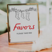 ハンドドローメリード小さな赤ちゃんシャワー好意サイン