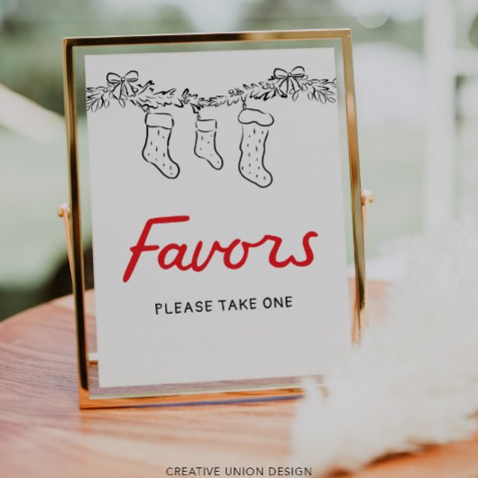 ハンドドローメリード小さな赤ちゃんシャワー好意サイン