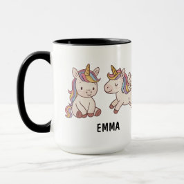 ハンドドローンユニコーン カスタム かわいい マグカップ