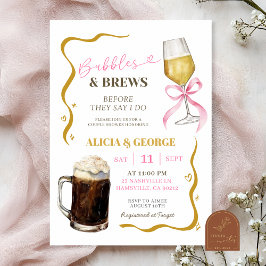 ハンドドロー予測できなドカップルのシャワー 招待状