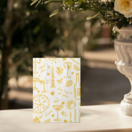 ハンドドロー図解入りの、写真付きのドの結婚歓迎抱き枕 ミディアムペーパーバッグ