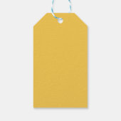 ハンドドロー図解入りの、写真付きのドの結婚歓迎 ギフトタグ (裏面)