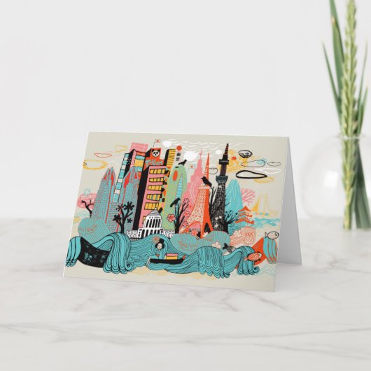 ハンドドロー東京ジャパン カード (正面)