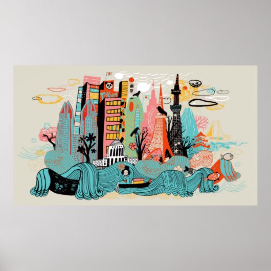 ハンドドロー東京ジャパン ポスター (正面)