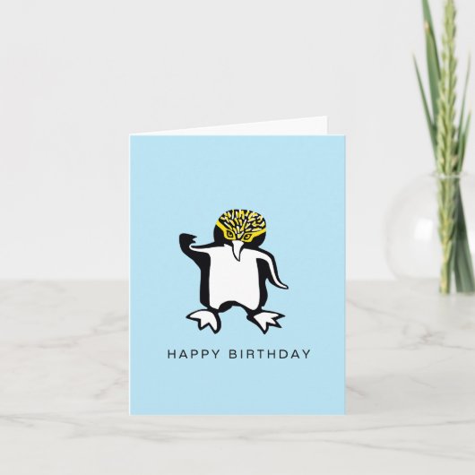 ハンドドロー – PENGUIN – 野生生物 – 自然 カード (正面)