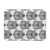 ハンドドードル付きパターン マグネット (横)