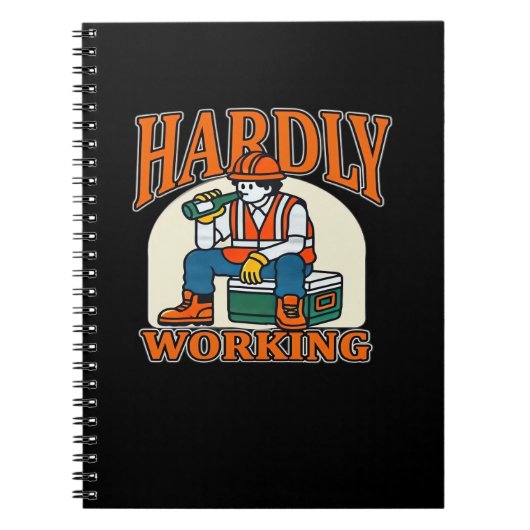 ハンドハートスケルトン不気味ボーンガールズティーン ノートブック (正面)