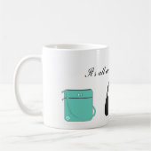 ハンドバスタイリッシュッグ3 コーヒーマグカップ (左)