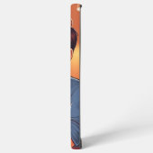 ハンドバックカバーに携帯電話を持つ人 SAMSUNG GALAXYケース (左側面)