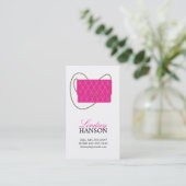 ハンドバッグのテレホンカード コーリングカード (スタンド正面)