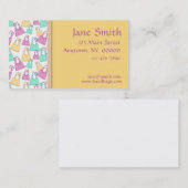 ハンドバッグの名刺 名刺 (正面/裏面)