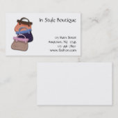 ハンドバッグの名刺 名刺 (正面/裏面)