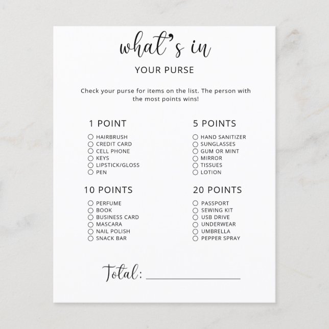 ハンドバッグの赤ちゃんシャワーの中の何 (正面)