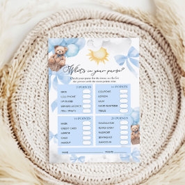 ハンドバッグの赤ちゃんシャワーゲームの内容