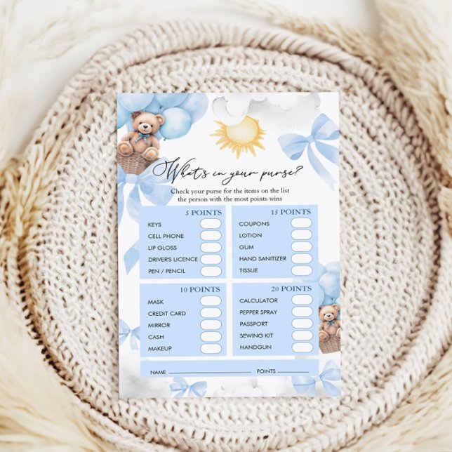 ハンドバッグの赤ちゃんシャワーゲームの内容 (クリエイターアップロード済み)