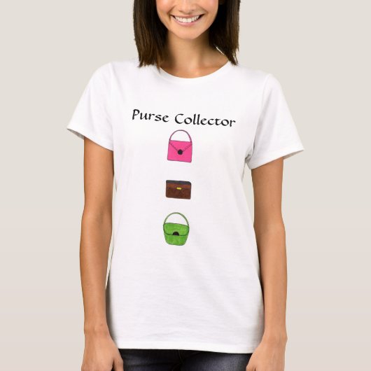 ハンドバッグコレクター Tシャツ (正面)