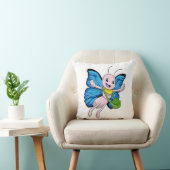 ハンドバッグ付き蝶 クッション (椅子)