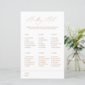 ハンドバッグ狩りエレガントホワイトブライダルシャワーゲーム (スタンド正面)