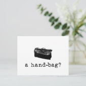ハンドバッグ？ ポストカード (スタンド正面)