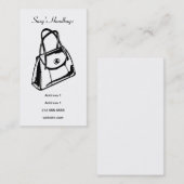 ハンドバッグ 名刺 (正面/裏面)